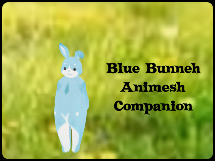 Blue Bunneh Companion