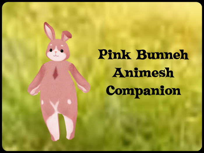 Pink Bunneh Companion