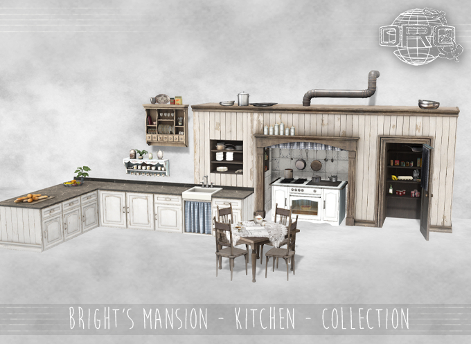 -DRD- Bright's Mansion - Kitchen - Collection