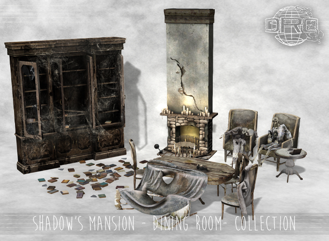-DRD-  Shadow's Mansion - Dining Room