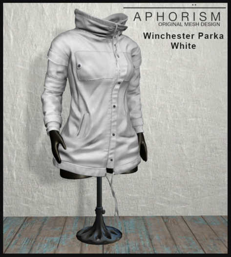 !APHORISM! Winchester Parka Women White