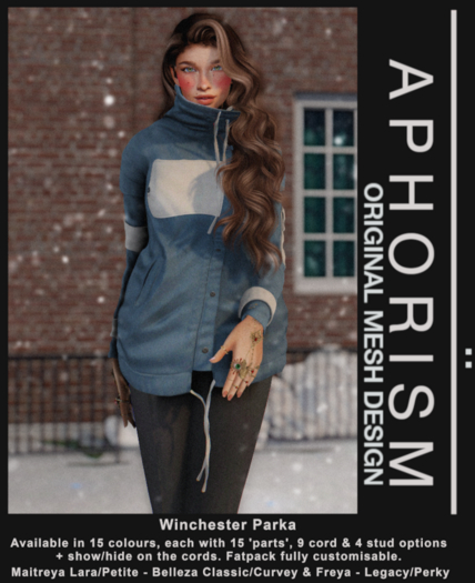 !APHORISM! Winchester Parka Women Fatpack