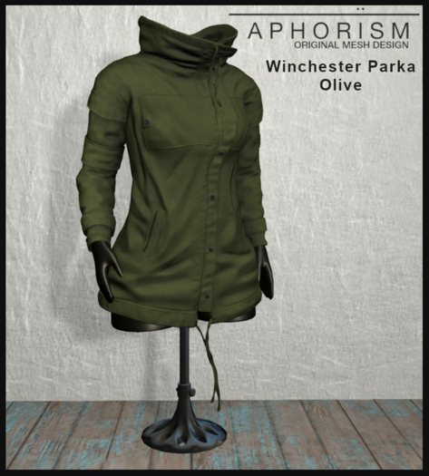 !APHORISM! Winchester Parka Women Olive