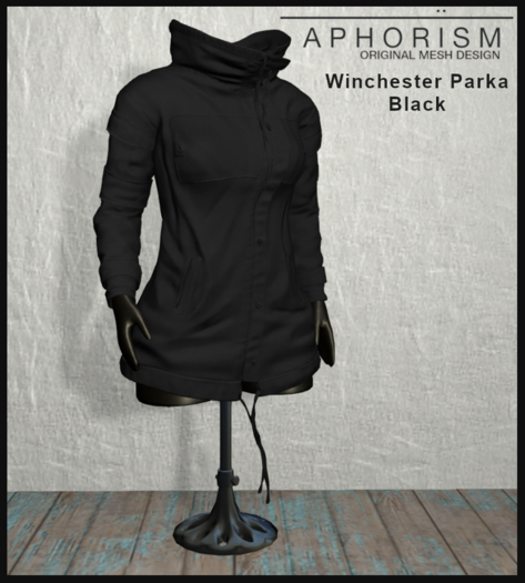 !APHORISM! Winchester Parka Women Black