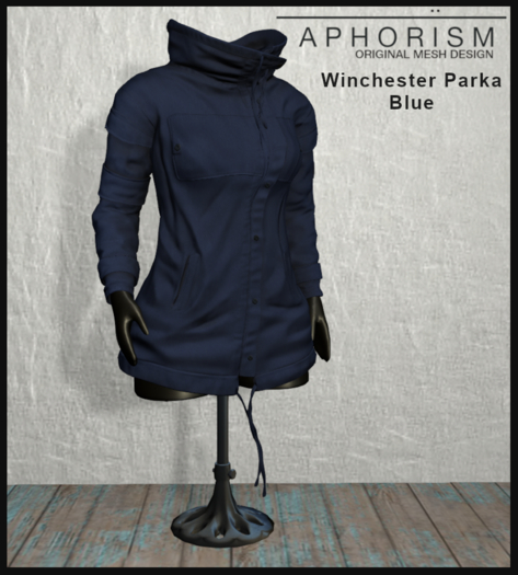 !APHORISM! Winchester Parka Women Blue