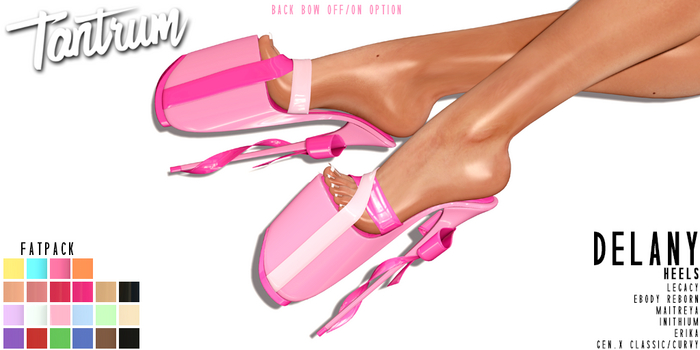 Tantrum - Delany Heels - Fatpack  DEMO