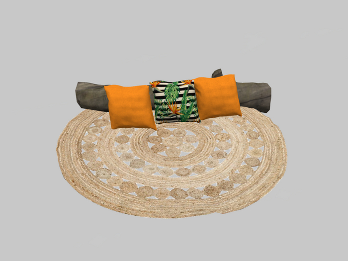 Campfire Log Seat