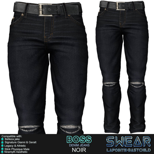 Jeans Boss BLACK