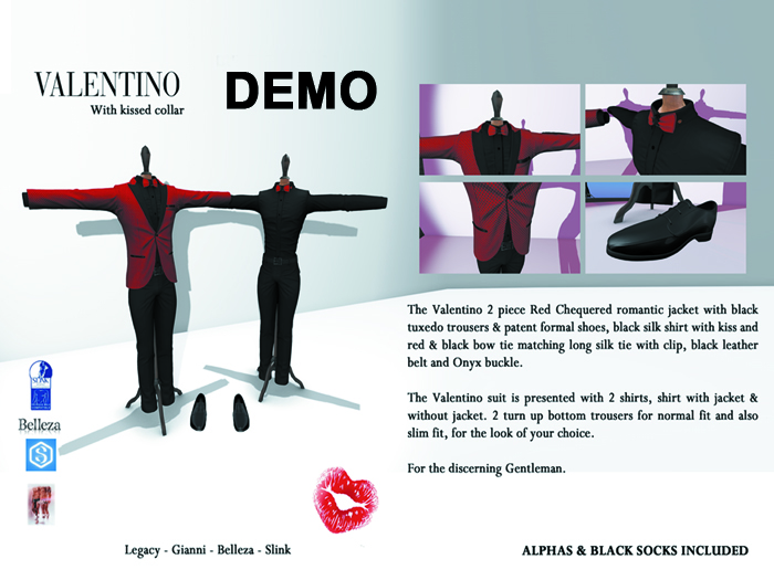 Sharp Valentino suit DEMO 