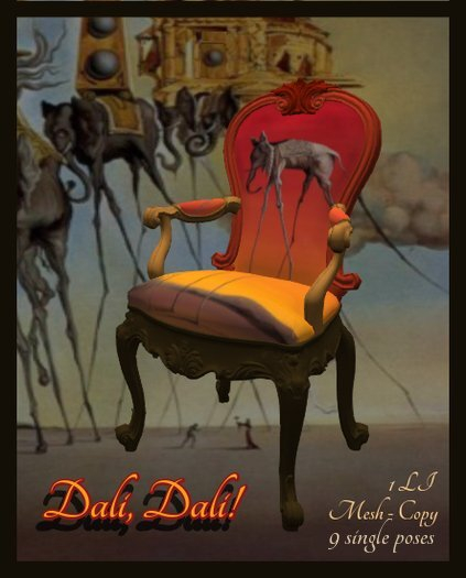 "Dali, Dali!" Victorian Mesh Chair