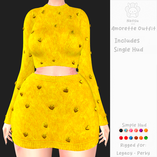 Natsu - Amorette Outfit Yellow