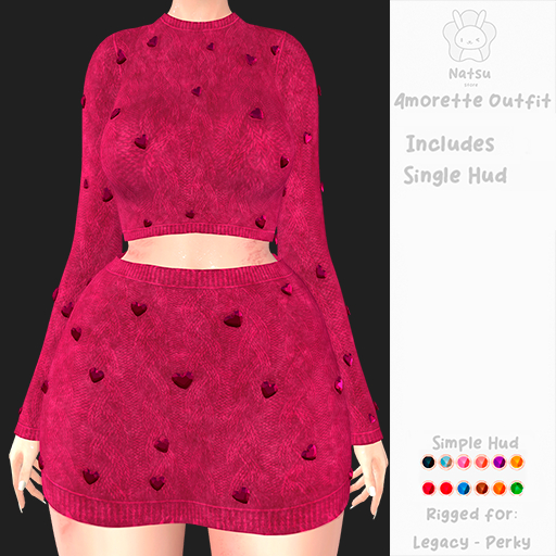 Natsu - Amorette Outfit GARNET