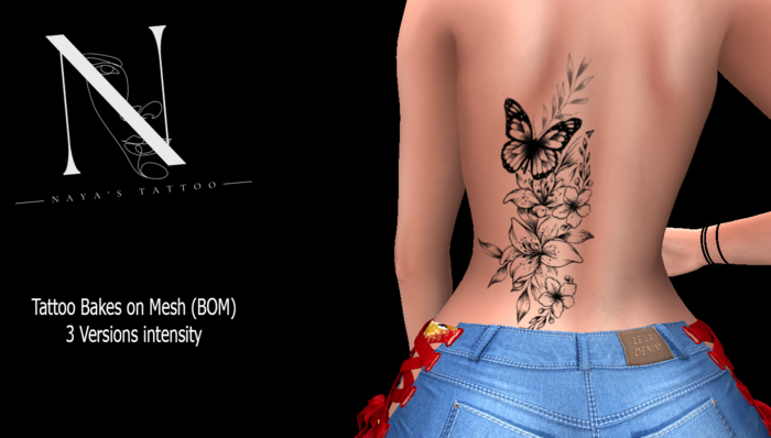 ---NAYA' S TATTOO--- Borboleta