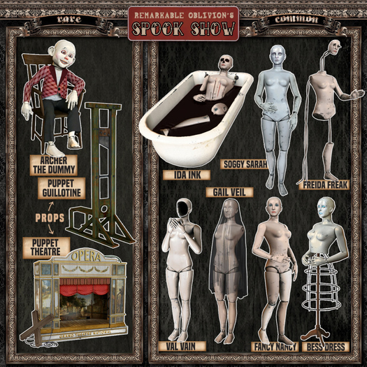 RO - Spook Show - Archer the Dummy - Container RARE