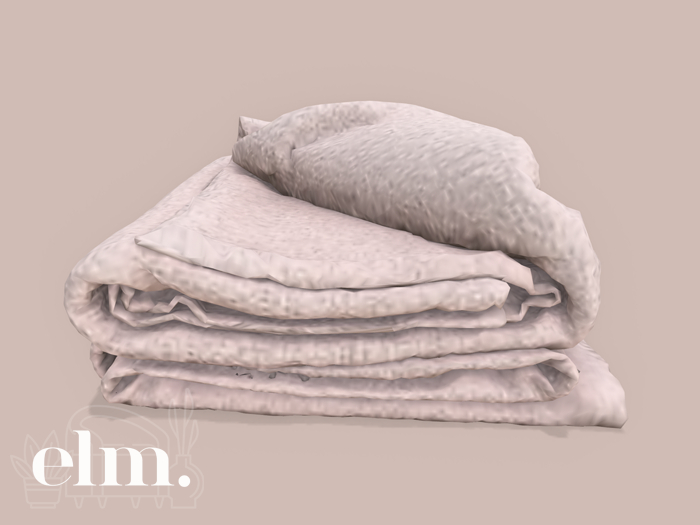 Elm. Velina Decor ~ Towel Stack