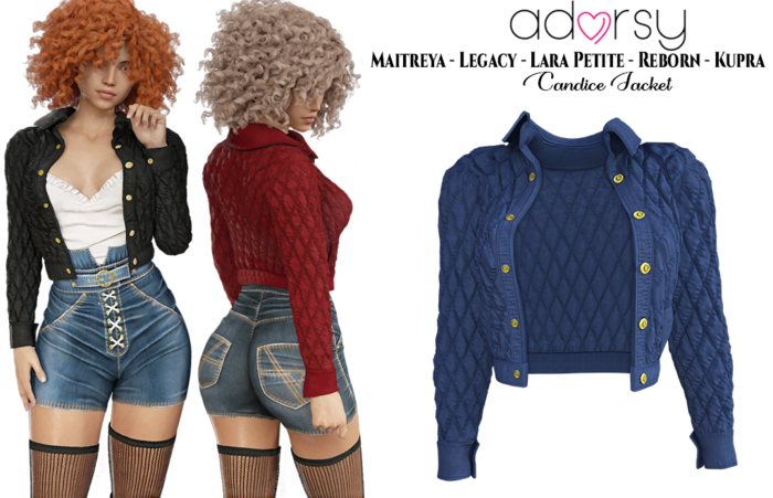 Jacket Candice Jacket - Maitreya Jacket Legacy Jacket Nerido Jacket Lara Petite Jacket Reborn Jacket Juicy Jacket 