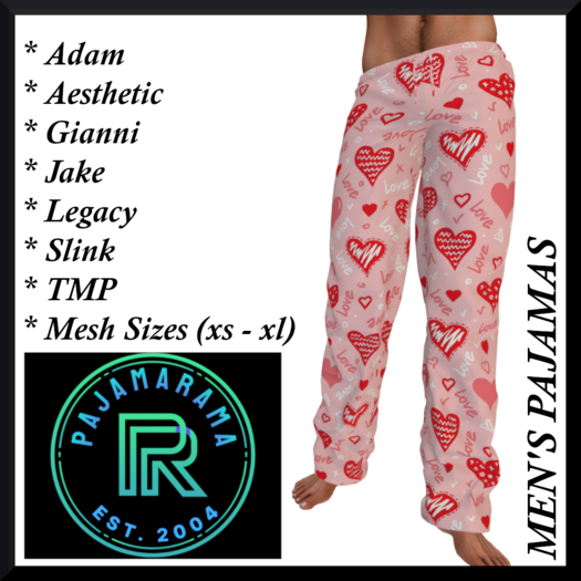 PAJAMARAMA - VALENTINES2 PRH - BAG ((M))