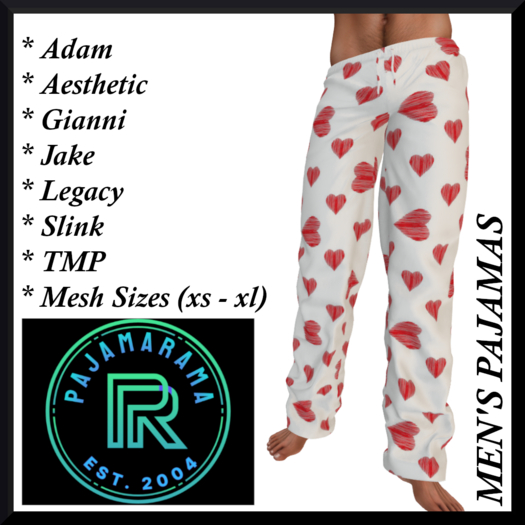 PAJAMARAMA - VALENTINES WRH - BAG ((M))