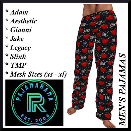 PAJAMARAMA - VALENTINES BLH - BAG ((M))