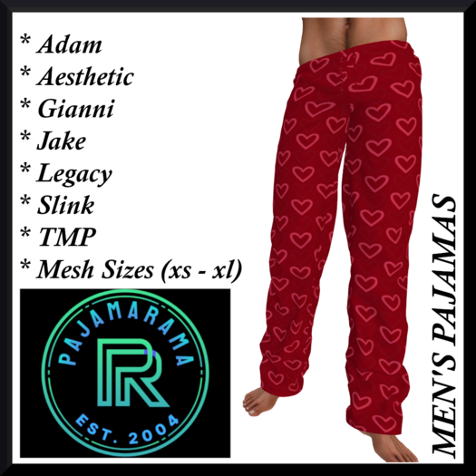 PAJAMARAMA - VALENTINES RWH - BAG ((M))