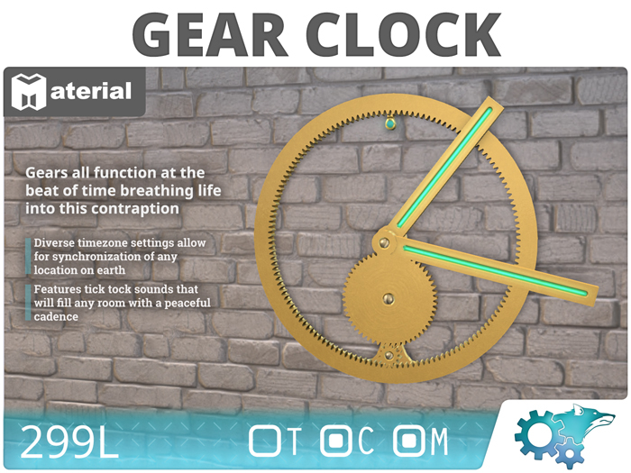 Gear Clock
