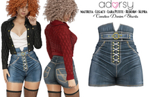 adorsy - Candice Denim Shorts Original - Maitreya/Legacy/Lara Petite/Kupra/Reborn