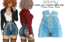 Jeans Candice Shorts - Maitreya Jeans Shorts Legacy Jeans Shorts Reborn Jeans Shorts Rolls Jeans Shorts