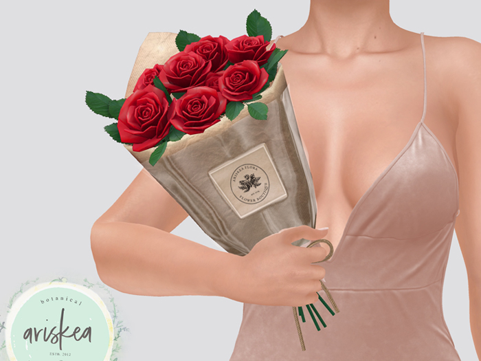 Ariskea[Fleurs] Roses Bouquet [Red]