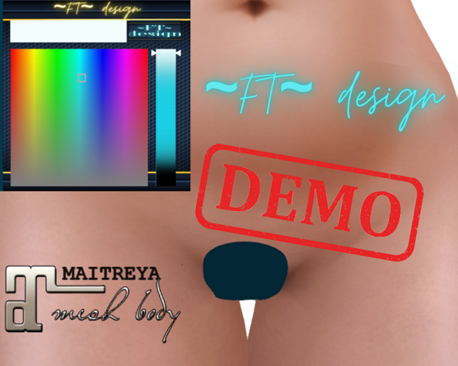 DEMO ~FT~ Micro c-string pad Maitreya 