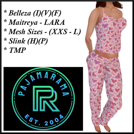 PAJAMARAMA - VALENTINES (P1) PVH BOX