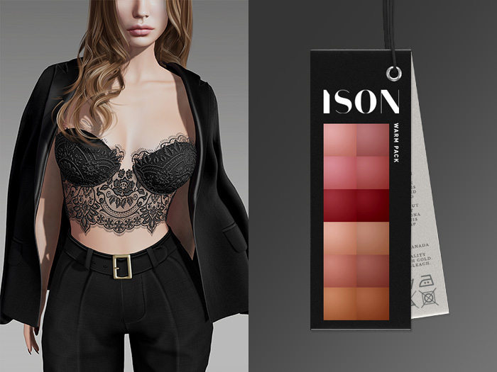 ISON - evening shoulder jacket (warm)