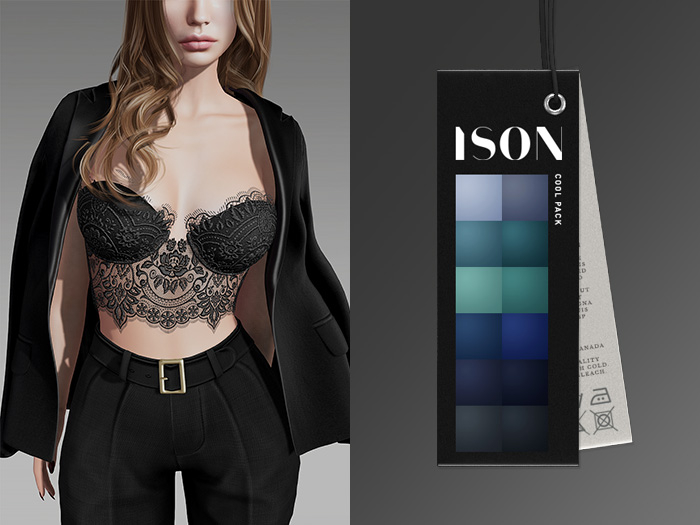 ISON - evening shoulder jacket (cool)