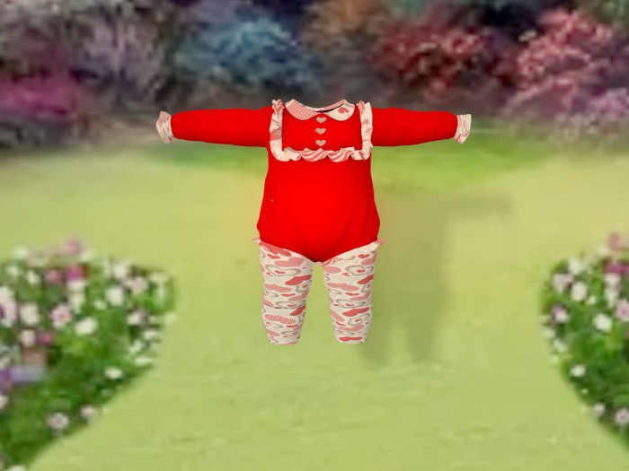 LL: XOXO Valentine Romper