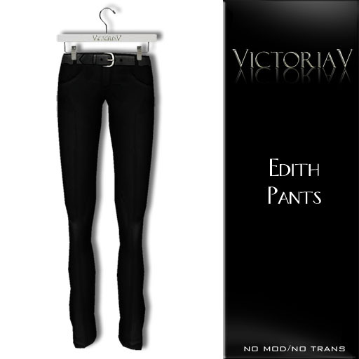VictoriaV - Edith Pants Black