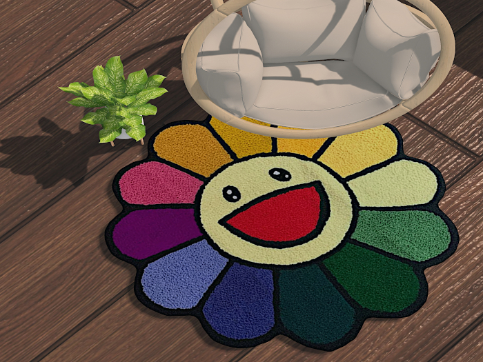 MURAKAMI FLOWER RUG
