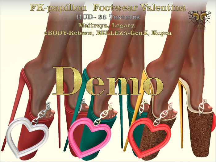 FK papillon Footwear Valentina Demo