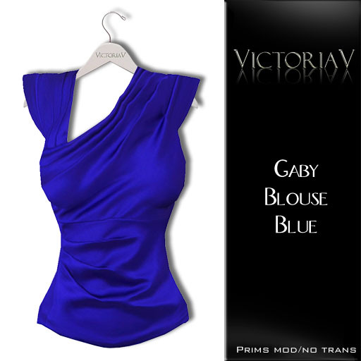 VictoriaV - Gaby Blouse Blue