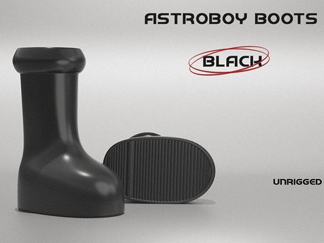 Second Life Marketplace - VB. MSCHF Big Boots Black