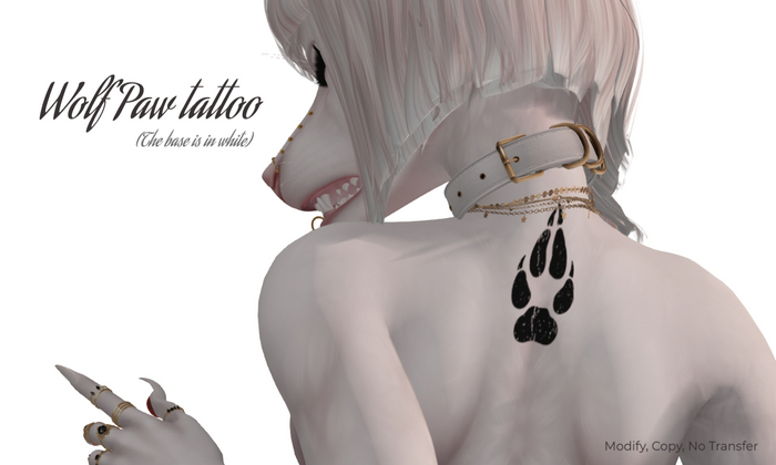 *Wolf_Paw_Tattoo*