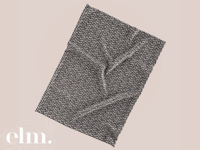 Elm. Monochrome Rug #5
