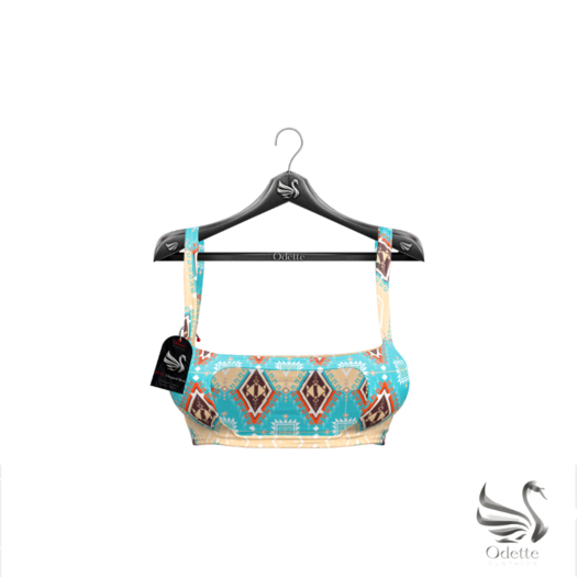 Odette - Shasta Creme Pattern Shirt