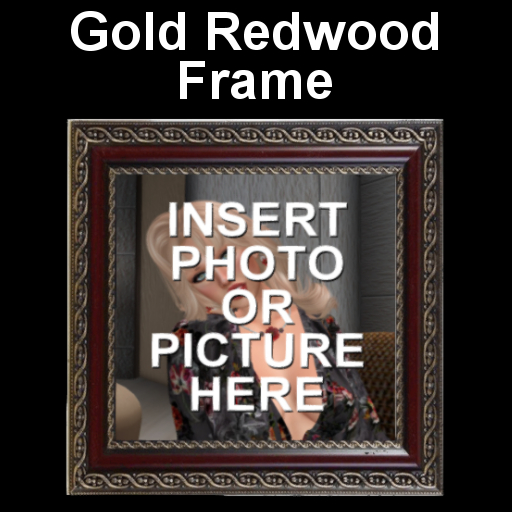 Gold Redwood Picture or Photo Frame