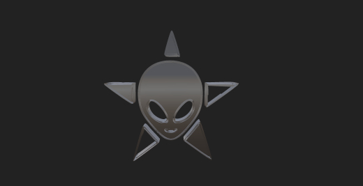 ALIEN STAR EMBLEM