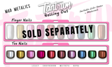 Tantrum - Mad Metallics - Toe Nails 
