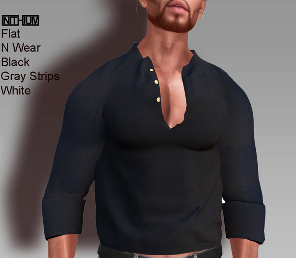 Brutal N Wear Black, Gray Strips, White - Kario Flat