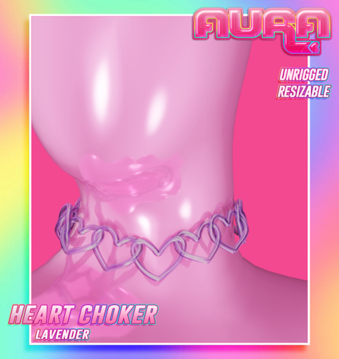 :.AURA.: - Heart Choker [Lavender]