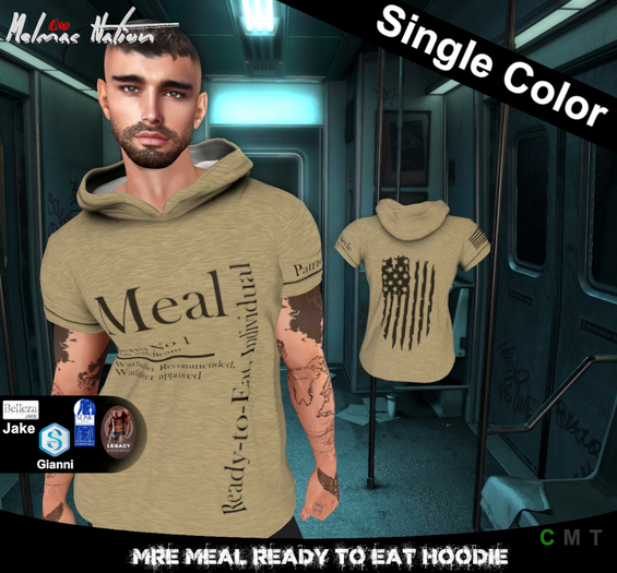 MRE Hoodie Tan