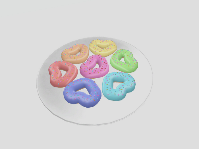 3 DUST: Valentine's Donuts [touch to attach]