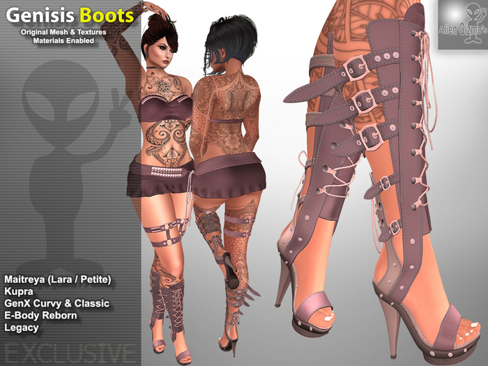 Genisis Boots Set 1