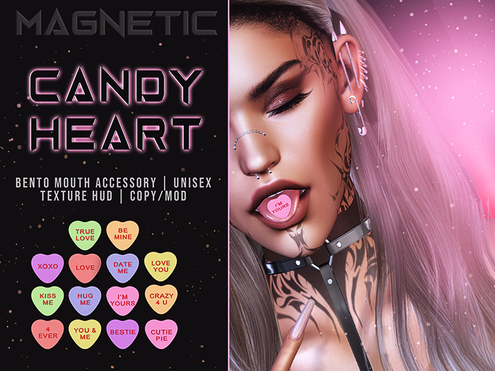 Magnetic - Candy Heart